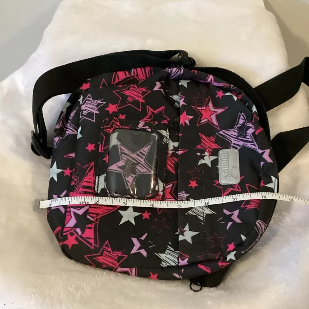 Puma Black and Pink Star Shoulder Bag - Picture 4 of 5